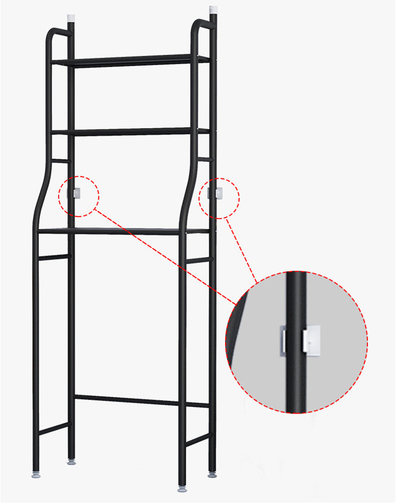 Bathroom Floor Finishing Storage Shelf Toilet