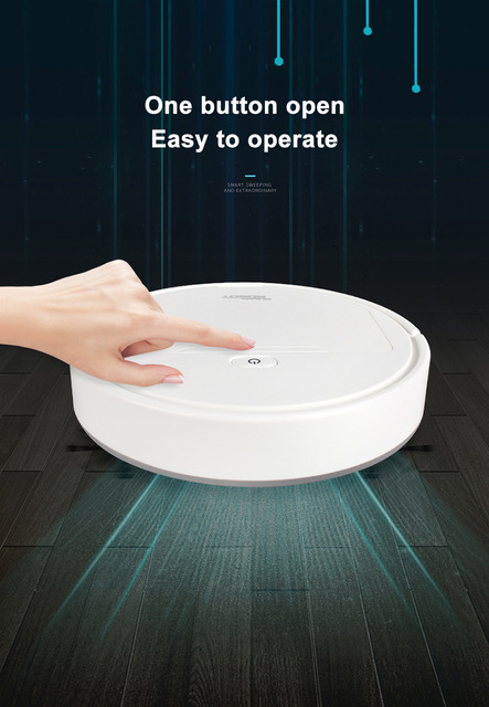 Household smart robot vacuum cleaner sweeper