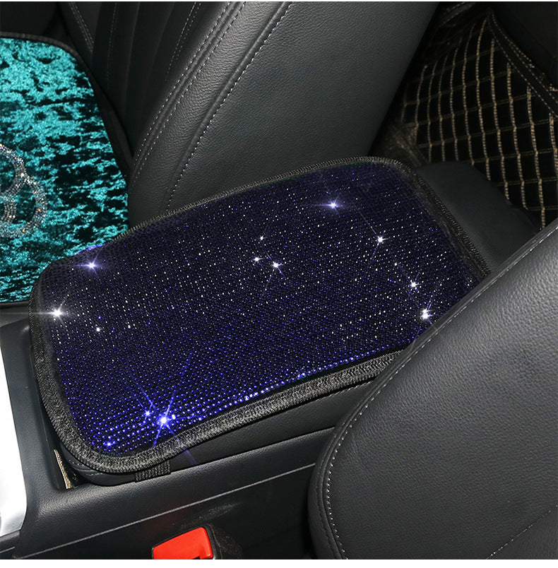 Car Gear Cover Blue Diamond Handbrake Cover Gear Cover