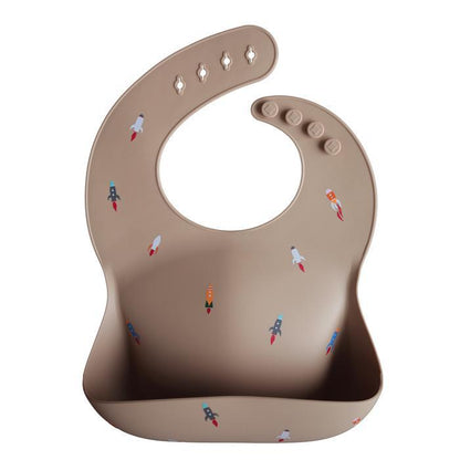 Food Grade Silicone Rice Pocket Food Supplement Bib