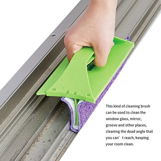 Wipe Glass Artifact Cleaning Window Sill Gap Track Brush Household Window Ditch Tool