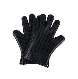 Food Grade Silicone Heat Resistant BBQ Glove Silicone Oven Mitts