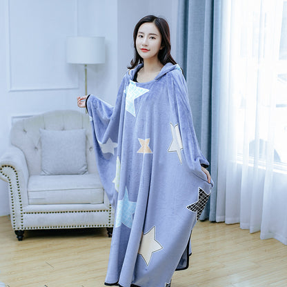 Wearable Small Blanket For Lazy People