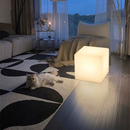 Square Floor Lamp In Living Room And Bedroom