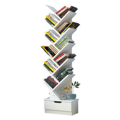 Bookshelf Storage Floor Bookcase Living Room Decoration Rack