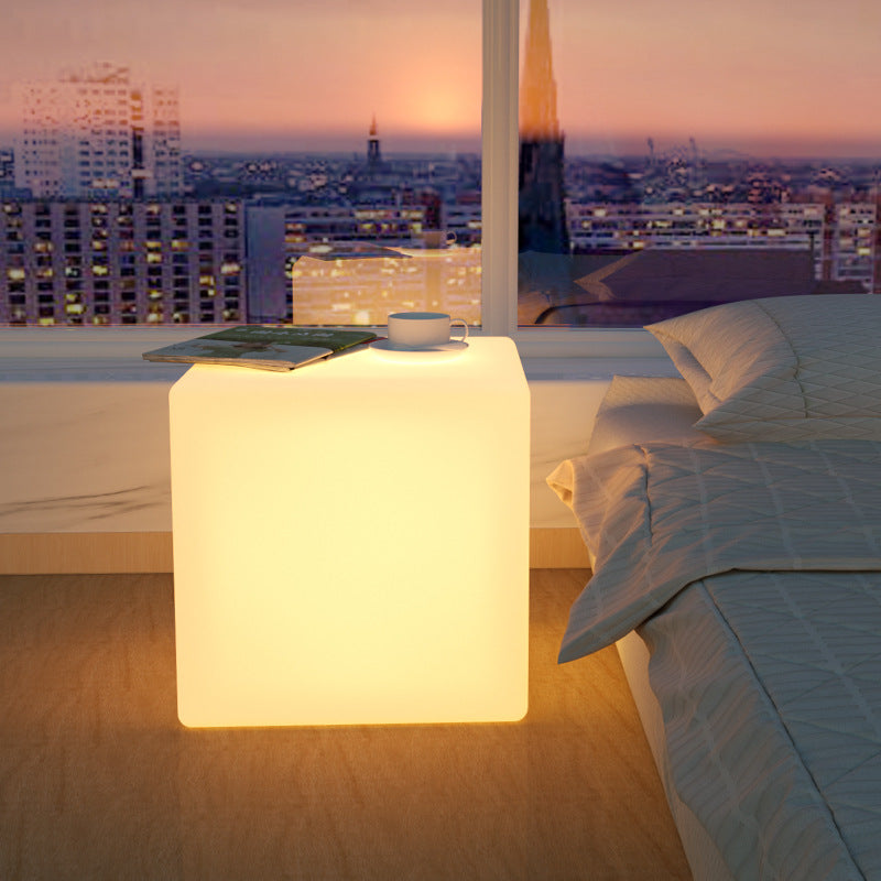 Square Floor Lamp In Living Room And Bedroom