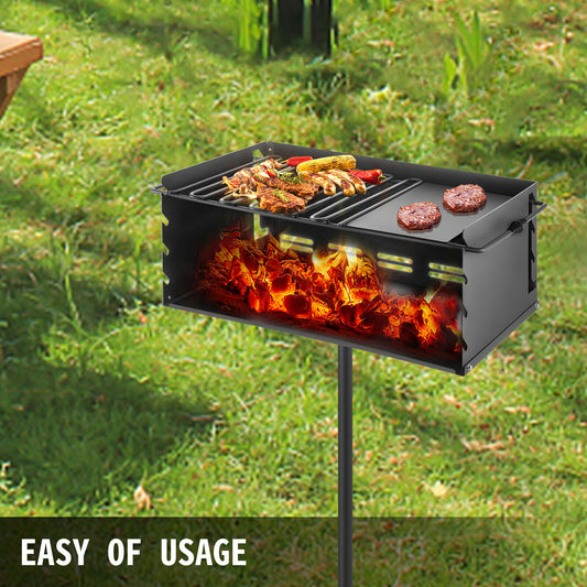 Fashion Outdoor Special Portable Swing Style BBQ Rack