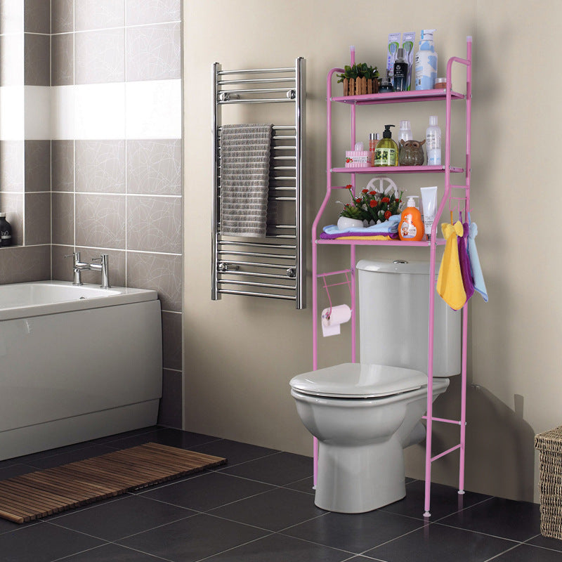 Bathroom Floor Finishing Storage Shelf Toilet