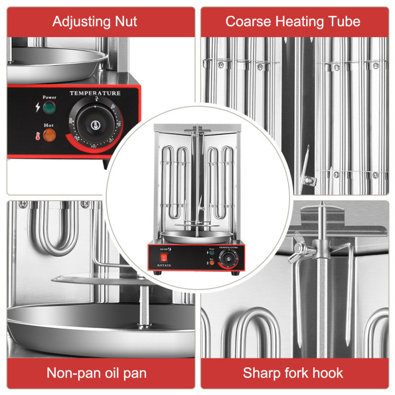 Barbecue Grill Commercial Electric Rotary